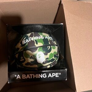 BAPE camo basketball